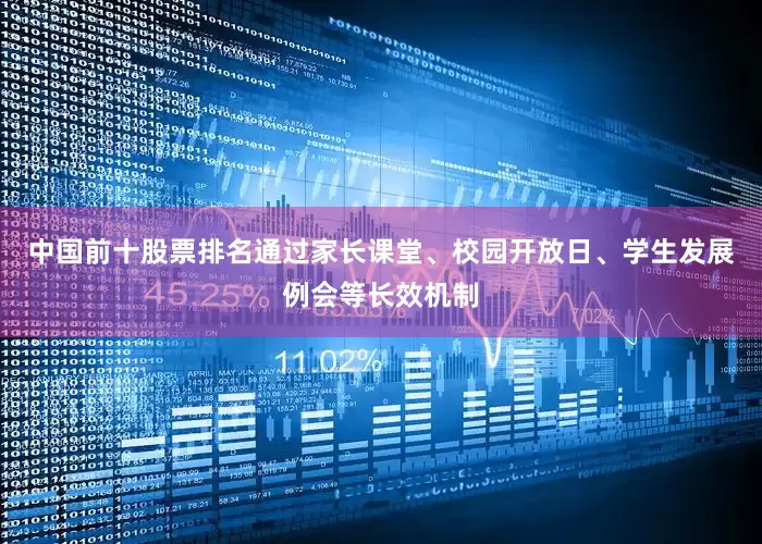 中国前十股票排名通过家长课堂、校园开放日、学生发展例会等长效机制